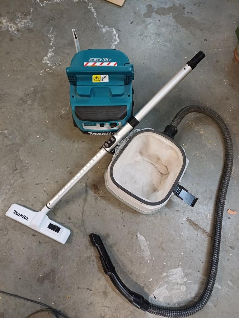 Makita professionele stofzuiger BL Motor zonder batterijen, Ophalen, Stofzuiger