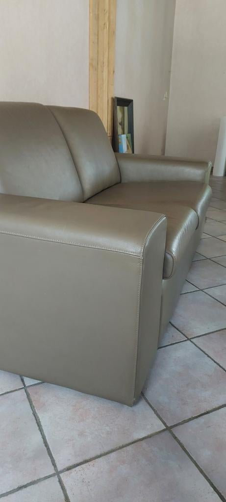 2 + 1 zit leder, Huis en Inrichting, Ophalen