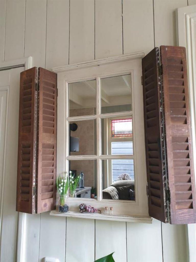 spiegel met louvre deurtjes, Ophalen of Verzenden, Nieuw