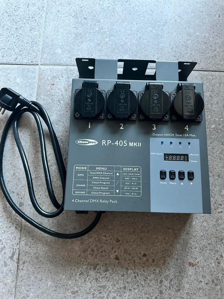 Lichtorgel Showtec, Muziek en Instrumenten, Effecten, Zo goed als nieuw, Ophalen