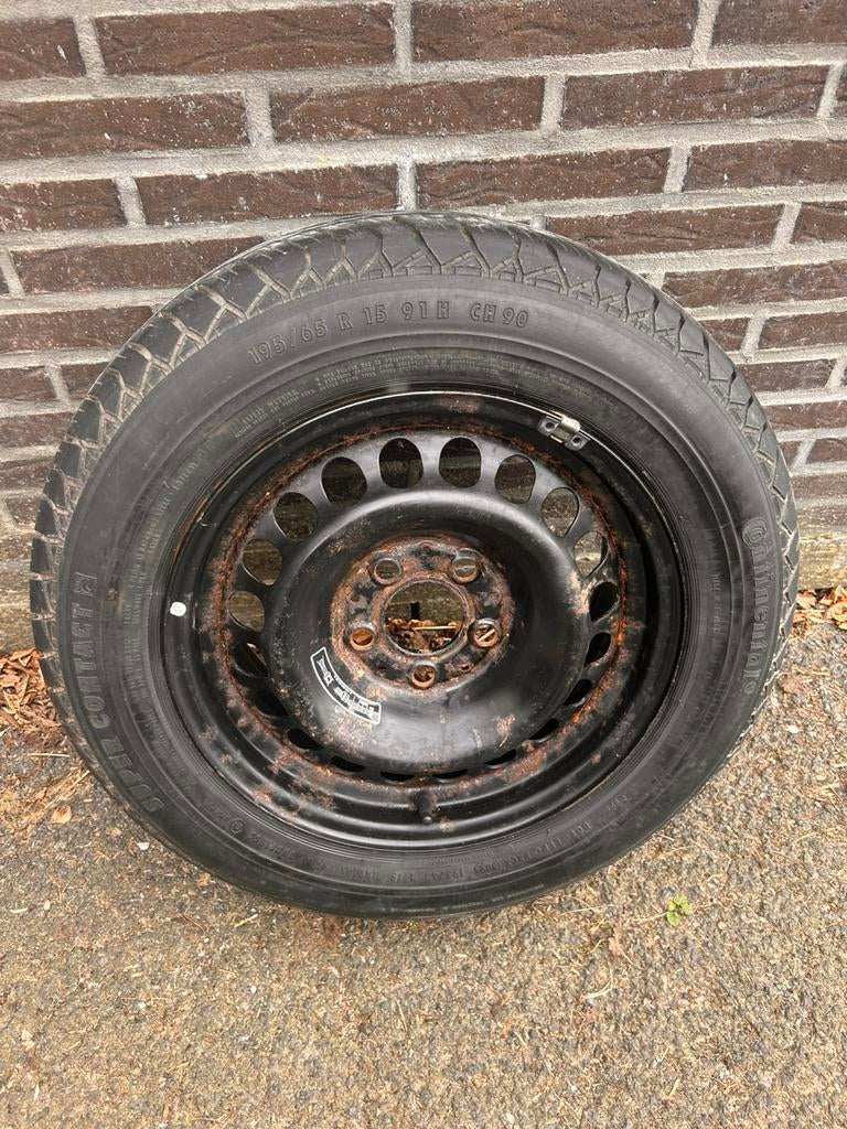Mercedes reservewiel, Ophalen, Gebruikt