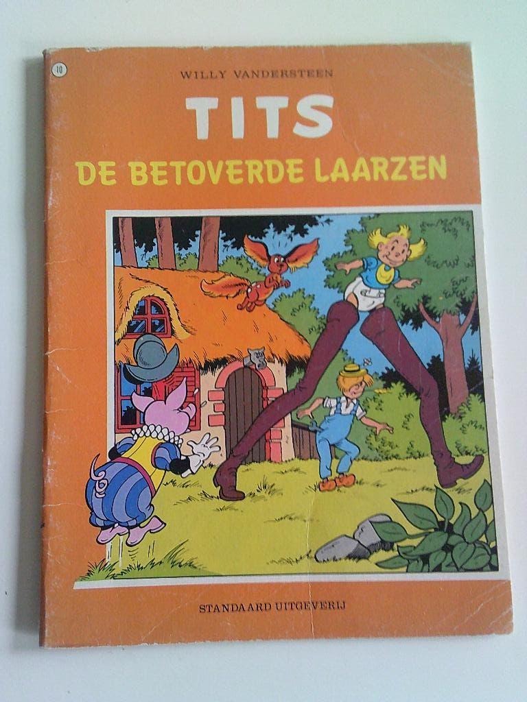 Strip Tits 10. De betverde laarzen. 1ste druk 1980, Boeken, Ophalen of Verzenden