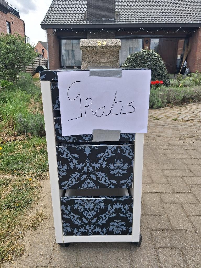 Ladekastje, Huis en Inrichting, Kasten | Ladekasten, 3 of 4 laden, Ophalen, Gebruikt