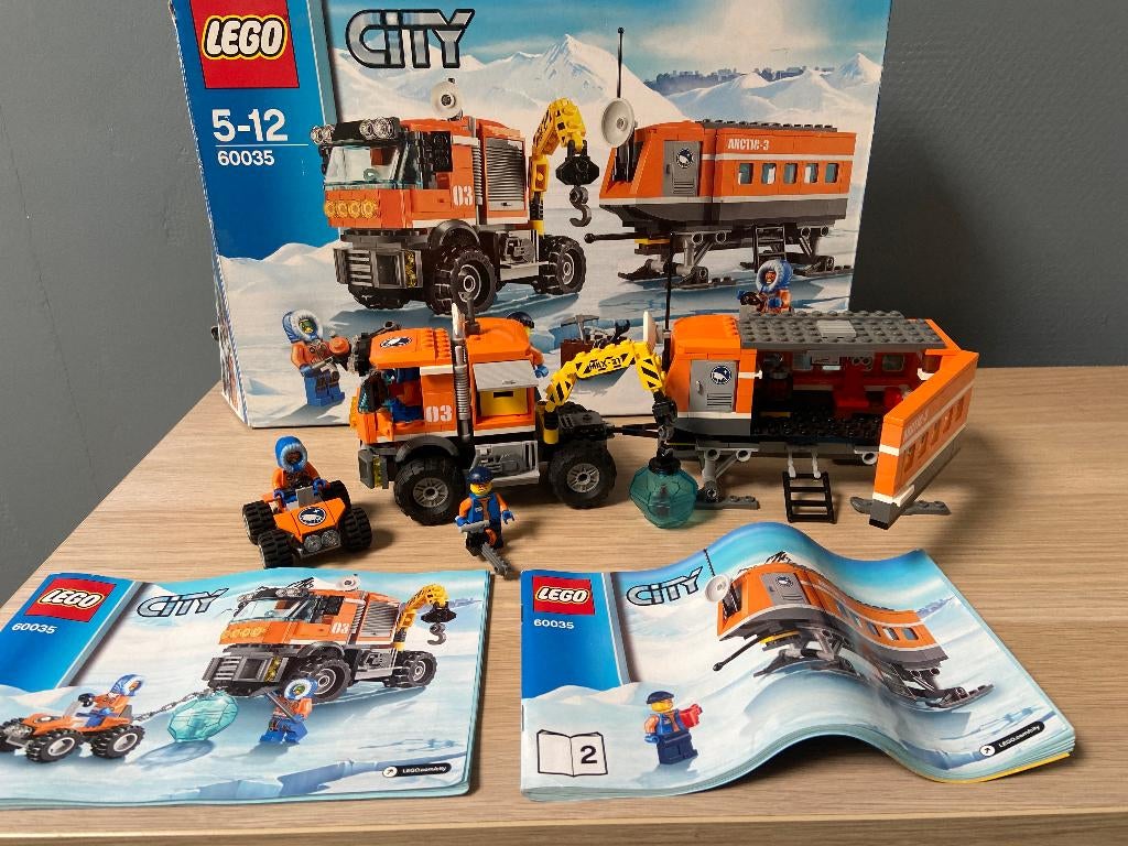 lego 60035 artic voorpost, City, Lego, Ophalen of Verzenden, Zo goed als nieuw