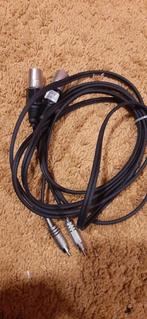 2 rca naar 2 xlr female, Ophalen of Verzenden