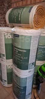 Nieuwe ongebruikte glaswol isolatie, Laine de verre, Isolation de toiture, Enlèvement, 12 cm ou plus