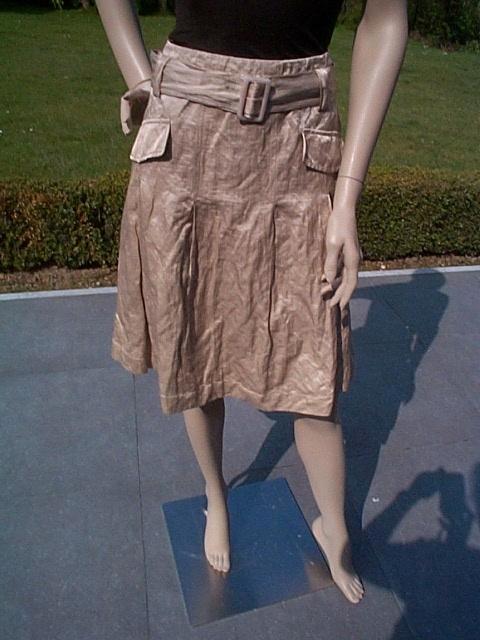 Prachtige nieuwe ESSENTIEL ANTWERP Rok 36/38, Kleding | Dames, Rokken, Nieuw, Maat 36 (S), Beige, Ophalen of Verzenden
