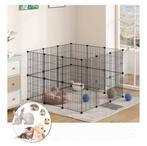 Enclos métallique modulaire pour petits animaux L 142 x l 72, Enlèvement, Comme neuf