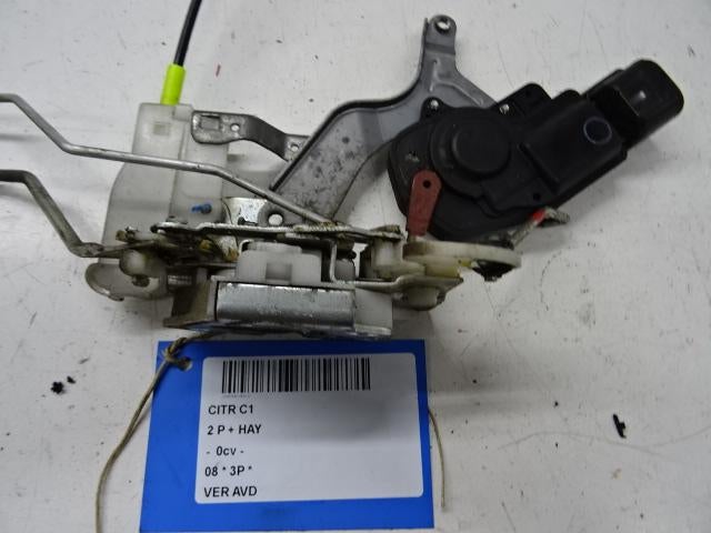 PORTIERSLOT RECHTS VOOR Citroën C1 (01-2005/09-2014), Auto-onderdelen, Carrosserie, Citroën, Voor, Rechts, Gebruikt