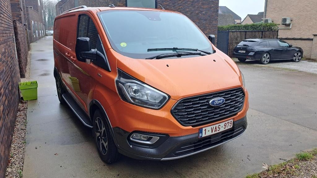 Ford Transit Custom Active, Auto's, Ford, Euro 6, Lane Keeping Assist, Leder en Stof, Diesel
