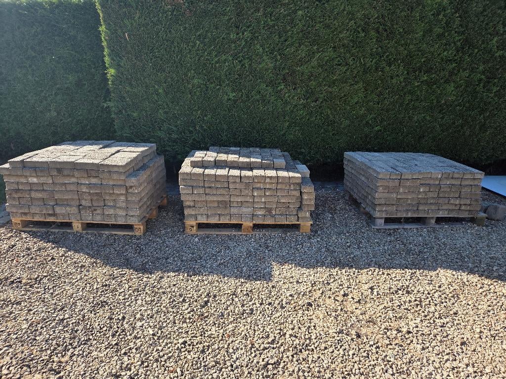 Gratis klinkers en boordstenen, Tuin en Terras, Tegels en Klinkers, Ophalen, Gebruikt, 10 m² of meer, Klinkers