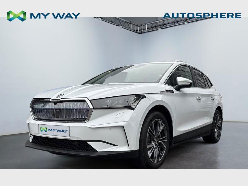 Skoda Enyaq Enyaq 82 kWh 80, Autos, Skoda, Autres modèles, Achat, Blanc, https://public.car-pass.be/vhr/30df17fa-b732-467b-b144-c3cf7702111b