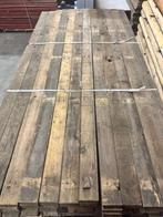 Gesorteerd sloophout 9,5 x 2 cm kopmaat planken oud hout, Tuin en Terras, Ophalen of Verzenden, Gebruikt, 250 cm of meer, Planken