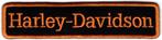 Harley Davidson stoffen opstrijk patch embleem #1, Verzenden, Nieuw