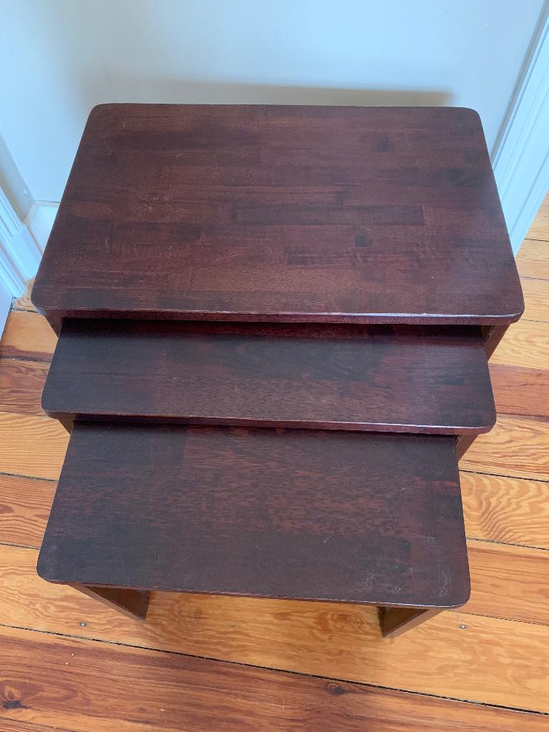 Tables gigogne, Maison & Meubles, Enlèvement, Utilisé, Rectangulaire