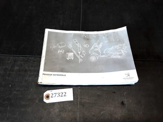 RS400i Metropolis 2013 - 2016 Peugeot D1-61656, Motos, Pièces | Autre