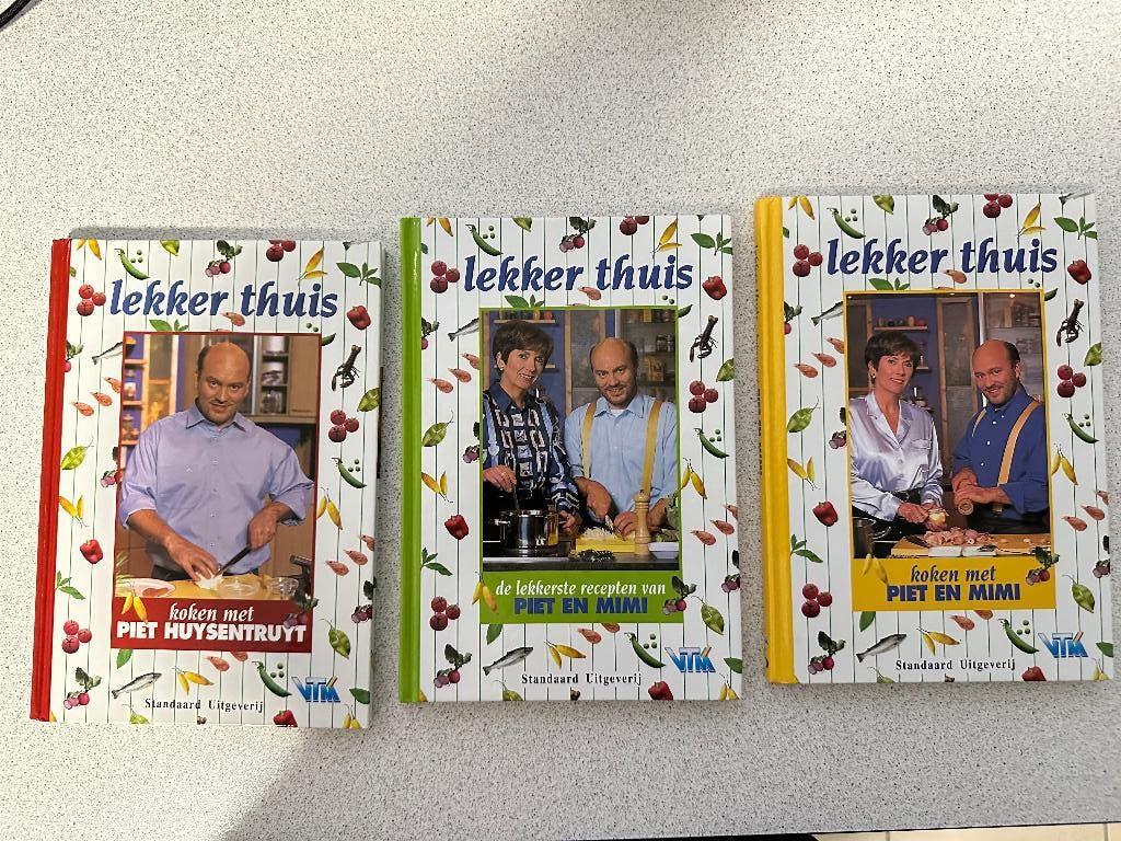 Kookboeken Piet Huysentruyt, Ophalen, Zo goed als nieuw, Piet Huysentruyt, Nederland en België