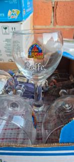 Bierglazen(palm hoegaarden,leffe rodenbach)groot lot!!, Verzamelen, Ophalen, Zo goed als nieuw, Glas of Glazen, Leffe
