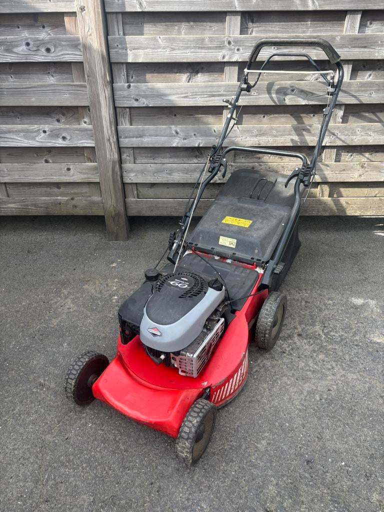 Grasmaaier benzine zelftrekker B&S 6 pk 50cm ALU, Tuin en Terras, Grasmaaiers, Ophalen, Gebruikt