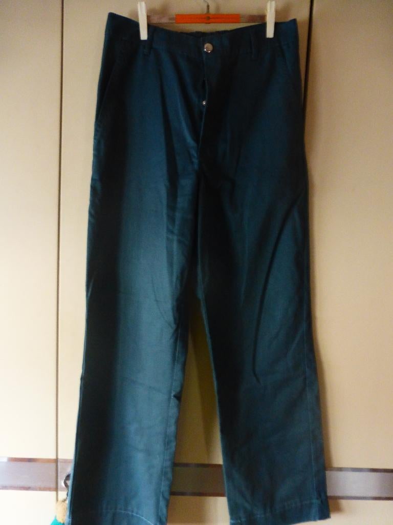 Pantalon de travail vert T:42, Enlèvement ou Envoi, Vert