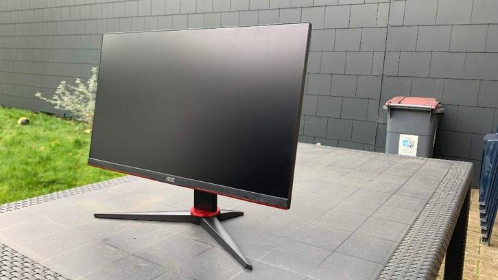 AOC 24G2SPAE Monitor–165Hz-Speakers, Computers en Software, Monitoren, Zo goed als nieuw, 151 t/m 200 Hz, DisplayPort, HDMI, Gaming
