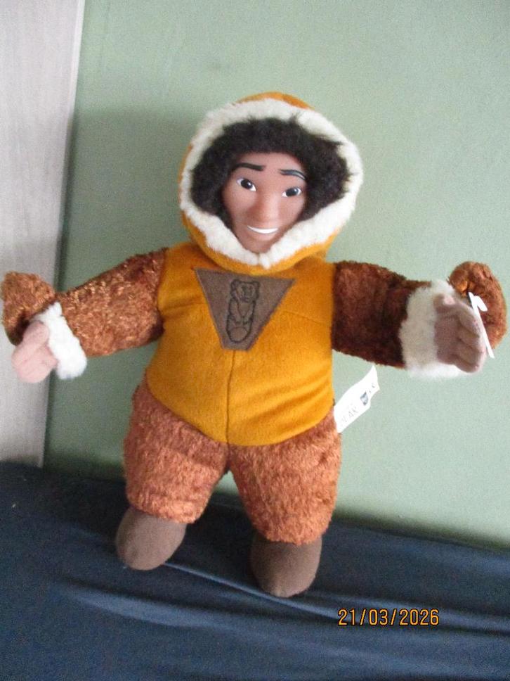 Kenai frères des ours, Collections, Ours & Peluches, Comme neuf, Autres types, Autres marques, Enlèvement ou Envoi