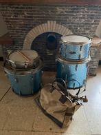 Retro drumstel Amco met werk aan, Muziek en Instrumenten, Drumstellen en Slagwerk, Ophalen, Zo goed als nieuw