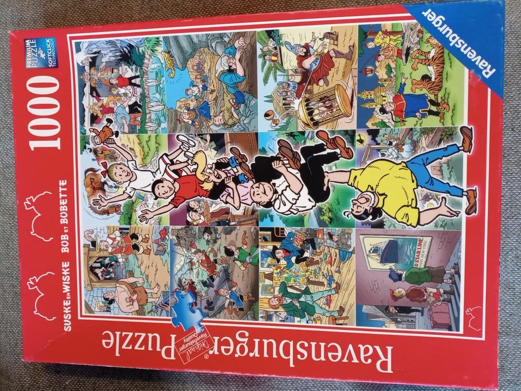 Ravensburger puzzle, Ophalen