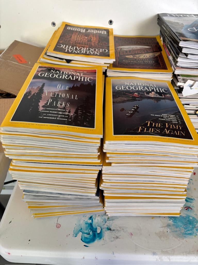 National Geographic tijdschriften, Boeken, Tijdschriften en Kranten, Ophalen