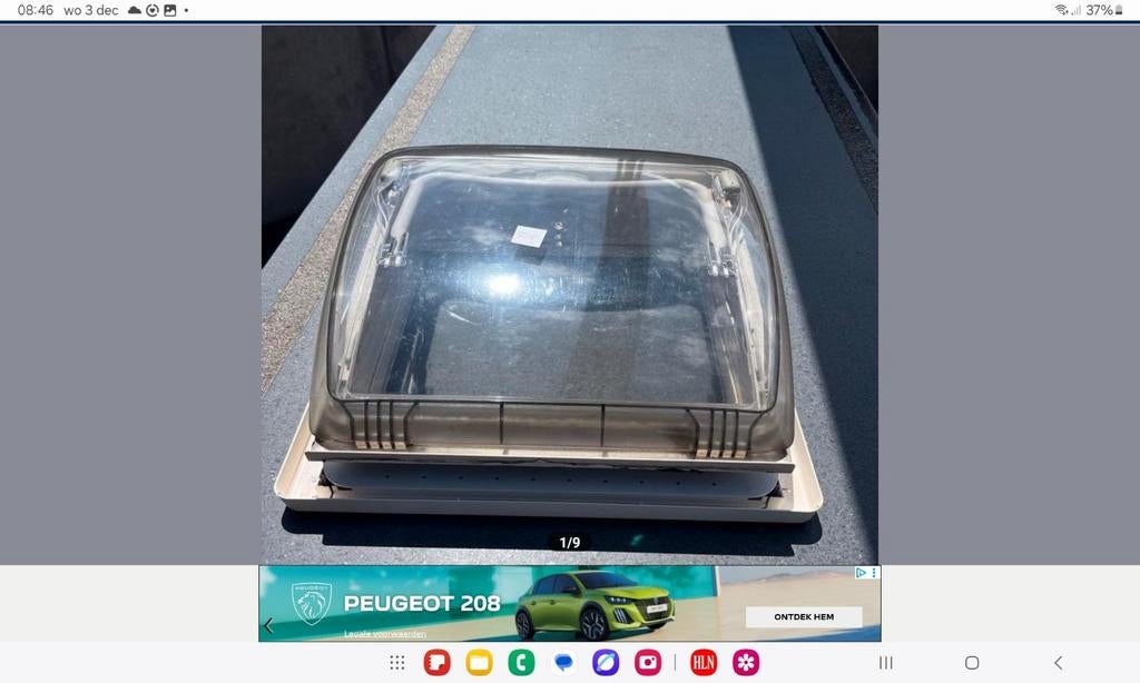 Dakraam camper 40 40, Caravans en Kamperen, Particulier, Airco