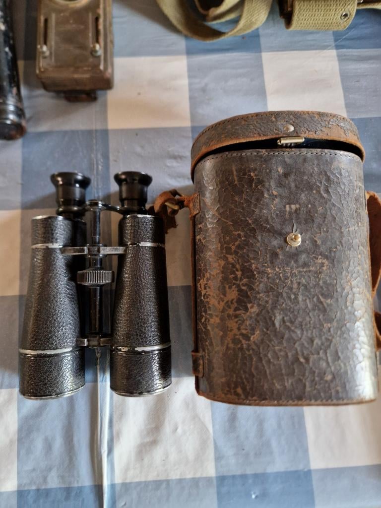 Ww2 Britse verrekijker met box, Ophalen of Verzenden