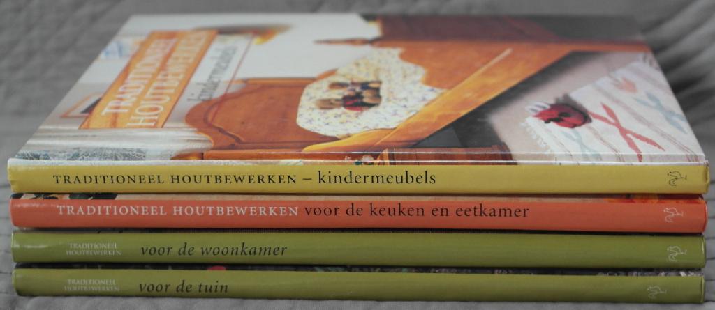 Cantecleer - Traditioneel houtbewerken (4 boekjes), Ophalen of Verzenden, Zo goed als nieuw, Houtbewerking