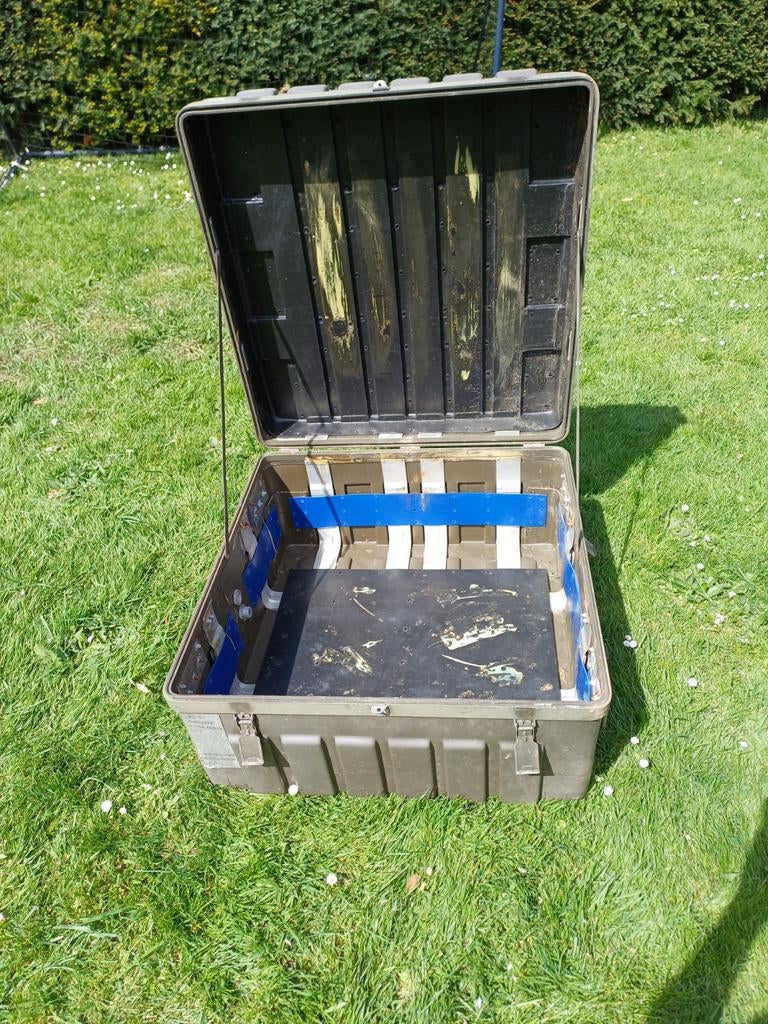 cantine militaire de transport,, Maison & Meubles, Accessoires pour la Maison | Coffres, Enlèvement