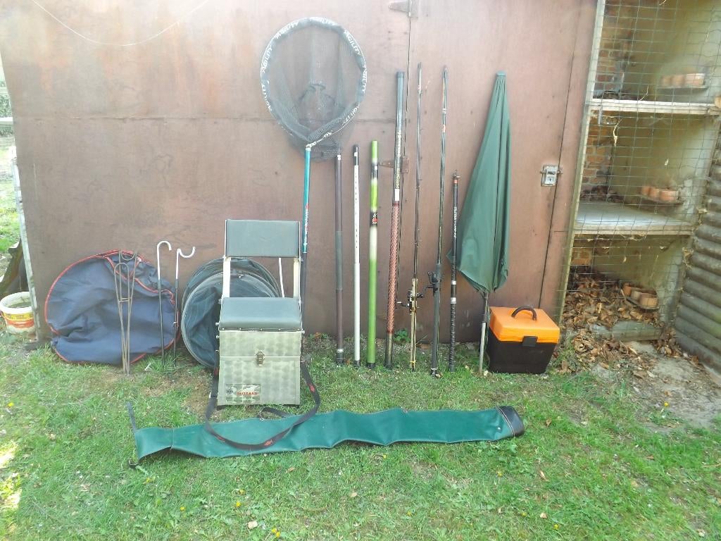 set visgerief voor op zoetwater, Ophalen, Gebruikt, Complete set