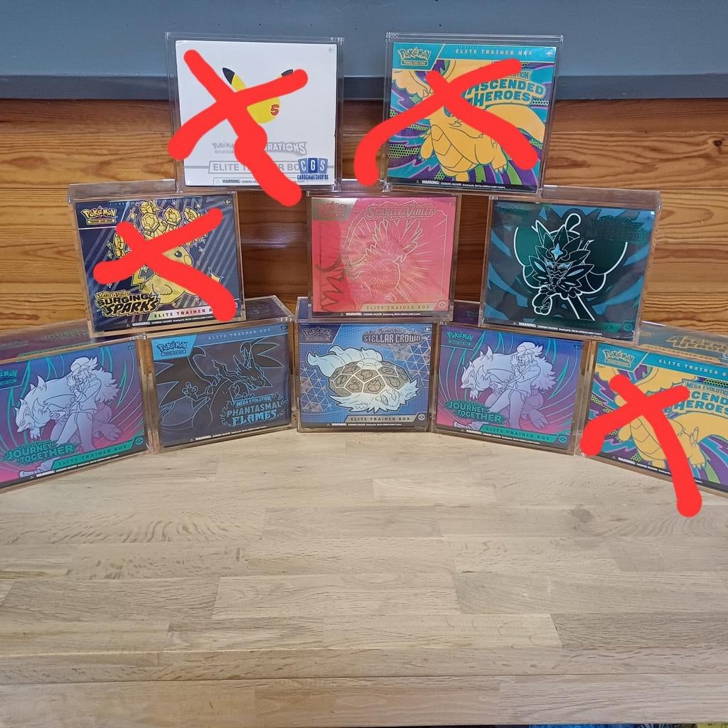 Pokémon etbs, Enlèvement ou Envoi