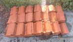 Tuiles anti-tempête belges Pottelberg Sterreberg comme neuf, Pierre ou Argile, Comme neuf, Enlèvement, Rouge