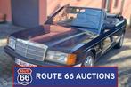 Mercedes-Benz 190 E Cabriolet | 1987 | Route 66 Auctions, Autos, Achat, Entreprise, Boîte manuelle, Autre carrosserie