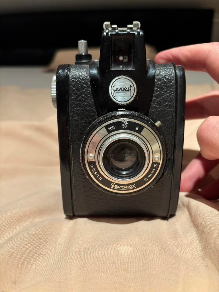 Prachtige Vintage Gevabox Camera (Gevaert), Enlèvement, Comme neuf
