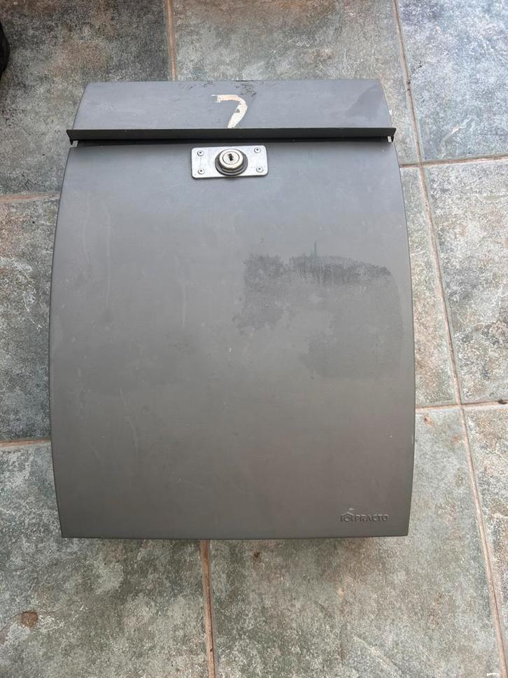 Brievenbus met slot – inclusief 2 sleutels, Tuin en Terras, Brievenbussen, Zo goed als nieuw, Ophalen of Verzenden