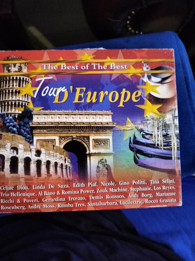 Coffret 5 CD Tour d'Europe, Envoi