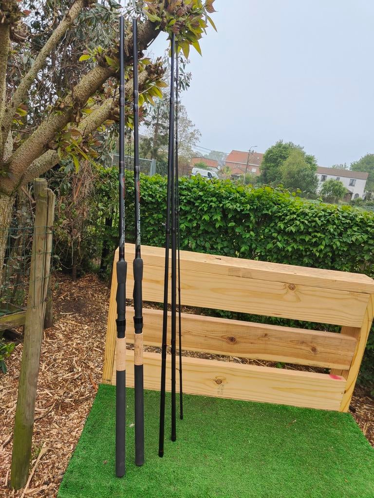 15€ Power match hengels  360 /12ft, Sports nautiques & Bateaux, Pêche à la ligne | Poissons blancs, Enlèvement