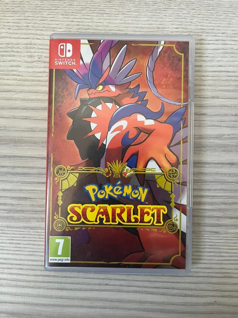 Pokemon Scarlet Nintendo Switch, Enlèvement, Comme neuf