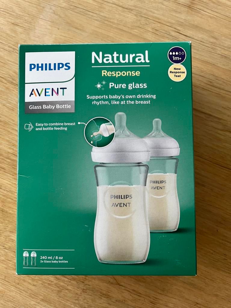 Verre Philips Natural Response 240 ml - 2 flacons, Enlèvement ou Envoi, Neuf, Autres types