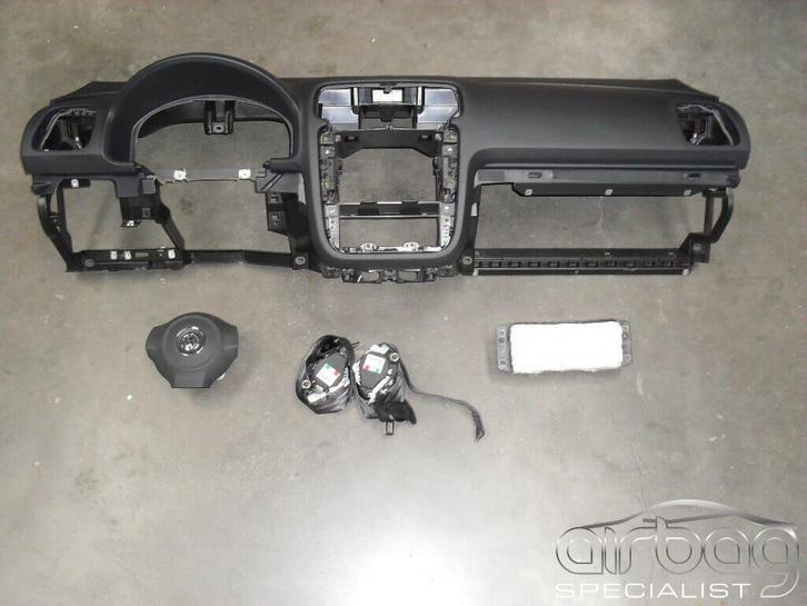 VW Scirocco Airbag Set Model 2008-2015 1Q1858296 1Q1858295E, Auto-onderdelen, Dashboard en Schakelaars, Volkswagen, Gebruikt, Ophalen of Verzenden
