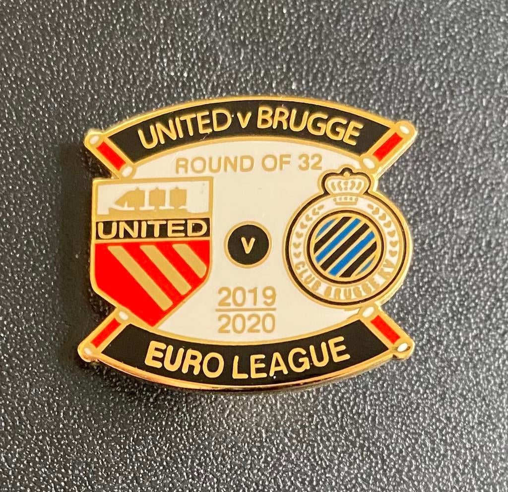 Pin 2019 Club brugge MANU Manchester United, Ophalen of Verzenden, Zo goed als nieuw
