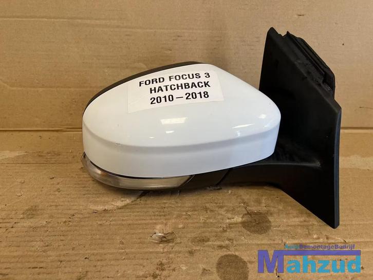 FORD FOCUS 3 Wit rechts spiegel buitenspiegel 2010-2018, Autos : Pièces & Accessoires, Rétroviseurs, Ford, Utilisé