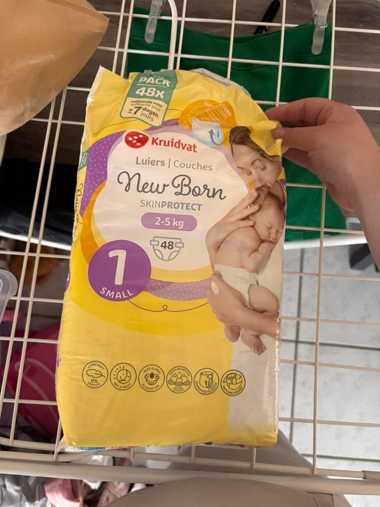 Newborn luiers gratis, Ophalen, Zo goed als nieuw