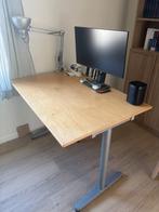 2 Bureaus - Manueel Verstelbaar - Hoekopstelling mogelijk, Huis en Inrichting, Bureaus, Ophalen, In hoogte verstelbaar, Gebruikt