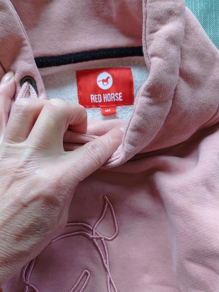 Rij pull Red Horse oud roze maat 152, Dieren en Toebehoren, Paardrijkleding, Ophalen, Gebruikt, Kinderen, Bovenkleding