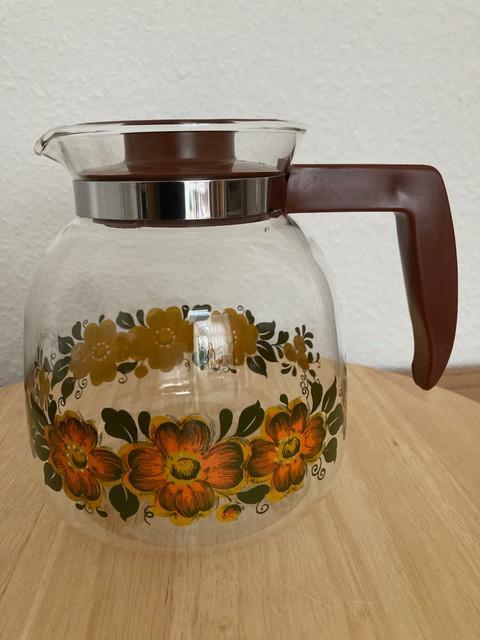 Cafetière en verre (capacité 1 250 l.), Electroménager, Accessoires de machine à café, Comme neuf, Enlèvement ou Envoi